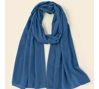 Shein 1 pieza Hijab de mujer, pañuelo de gasa de unicolor apto para uso diario, accesorio para Abaya, velo para mujer