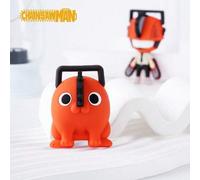 Shein 1 PIEZA Imán de nevera de espuma 3D con licencia oficial de ChainsawMan, diseño de personaje divertido, imán para taquilla, refrigerador, oficina o de