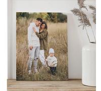 Shein 1 pieza Impresión personalizada de fotos en lienzo, pinturas personalizadas, carteles de cumpleaños, arte de fotos de mascotas, fotos de boda, logotip