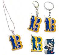 Shein 1 pieza Insignia de Detective Meitantei Conan - Llavero de detective - Modelo de metal completo - Accesorios de cosplay - Decoración del hogar - Llave