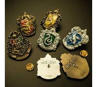 Shein 1 Pieza Insignia Vintage, Insignia de los Cuatro Colegios Principales de Ravenclaw , Regalo de la Serie Harry Potter, Insignias para Mochila Decora
