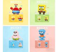 Shein 1 pieza Juego de bloques de construcción en miniatura de estilo aleatorio, Serie de bikinis DIY Ensamblaje de figuritas de partículas pequeñas. Adecua