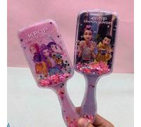 Shein 1 pieza Juego de cepillos giratorios de grupo de chicas de estilo soñador K-Pop - Inspirado en el cepillo de masaje de cojín de aire de Lumi, diseño a