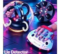 Shein 1 pieza Juego de detector de mentiras de doble modo, juguete de broma para fiestas de verdad o reto, juego interactivo de alivio del estrés para adole