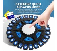 Shein 1 PIEZA Juego de palabras alfabéticas de pensamiento rápido, edición en alemán: un juego de mesa familiar y estratégico que mejora las habilidades cog