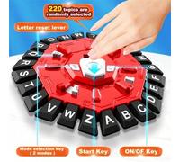 Shein 1 Pieza Juego de Palabras Alfabéticas de Pensamiento Rápido Edición Estándar - Un juego de mesa estratégico apropiado para la interacción familiar, me