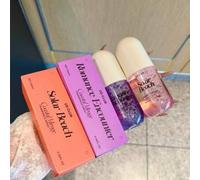 Shein 1 pieza Juego de regalo de bruma de fragancia floral, rociador de aroma de larga duración sin alcohol, diseño compacto, que combina crema de coco, jaz