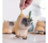 Shein 1 pieza Juguete apretable adorable de Capibara, juguete divertido y relajante, juguetes de mascotas y animales lindos, adecuado para juegos educativos