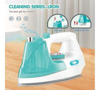 Shein 1 pieza Juguete de electrodoméstico de hierro para niños con efectos de sonido, luz y rociado que simula el proceso de planchado, juego de rol de sast