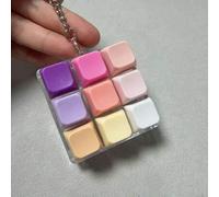 Shein 1 pieza Juguete mecánico de 9 botones con cadena - Dispositivo sensorial portátil y discreto para oficina y viajes, alivio del estrés ergonómico con b