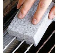 Shein 1 pieza Ladrillo limpiador para horno de barbacoa, raspador de barbacoa piedra de limpieza, cepillo de limpieza de manchas y aceite multifuncional que