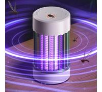 Shein 1 pieza Lámpara mata mosquitos alimentada por USB, lámpara repelente de mosquitos para interiores y exteriores, lámpara trampa portátil para el hogar