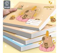 Shein 1 pieza - Libro de dibujo de Capibara Kawaii - Cuaderno de bocetos con tema de animales lindos para niños, estudiantes y entusiastas del arte - Costur