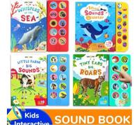 Shein 1 pieza, Libros de sonidos de animales para niños pequeños, juguetes educativos tempranos para bebés, patrones de sonido de animales marinos/terrestre