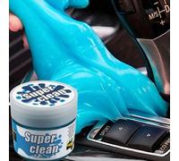 Shein 1 pieza Limpiador de teclado 160g de gran capacidad instalación múltiple limpieza suave pegamento limpieza de autos gel polvo brecha limpiador respira