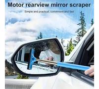 Shein 1 pieza Limpiaparabrisas retráctil para espejo retrovisor de coche, para eliminar la niebla y las manchas de agua en las ventanas del coche, limpiapar