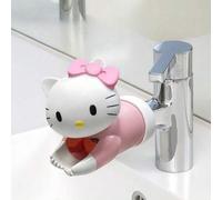 Shein 1 pieza Lindo Extensor de grifo con diseño de Hello & Friends Kitty, My Melody, Kuromi - Fácil de instalar, sin necesidad de electricidad, accesorio d