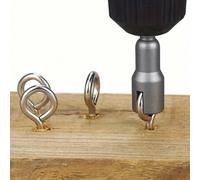 Shein 1 pieza Llave de tuerca con forma de mariposa, Adaptador de zócalo con vástago hexagonal de 6,35 mm, Adecuado para herramientas eléctricas y destornil