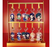 Shein 1 pieza Llavero acrílico de la serie de dibujos animados lindos de The Apothecary Diaries, accesorio para bolso, maleta, teléfono, adorno para coche.