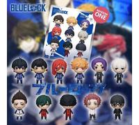 Shein 1 pieza Llavero de bolsa ciega de espuma 3D con licencia oficial de Blue Lock, caja misteriosa de dibujos animados lindos, bolsa aleatoria, colgante d