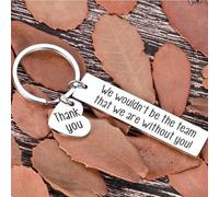 Shein 1 pieza Llavero de compañero de trabajo, regalo para empleado, Día de Apreciación al Jefe, regalo de oficina para líder, supervisor, mentor, Día de Sa