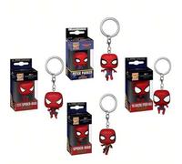 Shein 1 pieza, Llavero de PVC con estilo de Spider Man, Colgante de mochila, Apropiado para colección, Perfecto para regalos de cumpleaños de Pascua y Acció