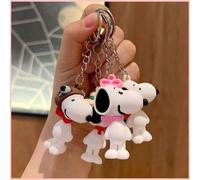 Shein 1 pieza Llavero de Snoopy, Colgante para Mochila, Regalo de Cumpleaños, Recuerdo, Regalo Pequeño Perfecto para Fans, Familia y Amigos