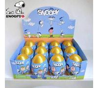 Shein 1 pieza Llavero de Snoopy Stitch Huevo Bola Caja Ciega Figuras de Dibujos Animados Muñeca Huevo Ciego Colgante Móvil Huevo Retorcido Juguetes Rellenos
