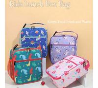 Shein 1 pieza Lonchera Aislada - Mantiene los Alimentos Frescos y Calientes, Gran Capacidad, Bolsa de Aislamiento con Lindo Diseño de Dibujos Animados, Opci