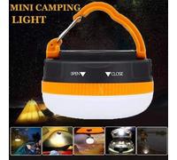 Shein 1 pieza Luz de campamento LED, luz de tienda portátil para exteriores, luz SOS con múltiples modos, con gancho, resistente al agua, adecuada para send