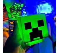 Shein 1 pieza Luz de noche interactiva de , luz de noche de bloque de minería, luz interactiva, lámpara de mesa, luz cúbica. Adecuada para dormitorios, peri