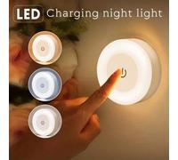 Shein 1 pieza Luz decorativa luminosa tipo táctil suave LED, utilizada en guarderías, pasillos, dormitorios, baños, salas de estar, armarios, gabinetes, int