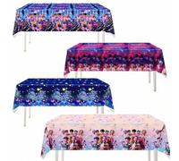 Shein 1 pieza Mantel impreso con K-Pop, accesorio de decoración de mesa para fiesta de cumpleaños, diseñado especialmente para reuniones temáticas de fans,
