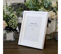 Shein 1 pieza Marco de fotos de madera simple para sobremesa/montar en pared de 7"/10", incluye lámina decorativa interior aleatoria, al por mayor