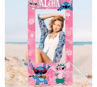 Shein 1 pieza - Marco de fotos de poliéster con diseño de Stitch cosido y ángel para decoraciones de fiesta con temática Disney Stitch y verano de Hawái, ar