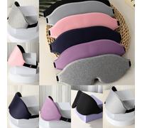 Shein 1 Pieza Máscara de Dormir 3D Contorneada, Ligera y Cómoda, Ideal para Sueño Profundo y Relajación, Máscara de Ojos Ajustable y Suave, Adecuada para Yo