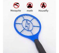 Shein 1 pieza, Mata moscas y mosquitos eléctrico poderoso - Raqueta antimosquitos recargable con diseño estable y duradero, trampa de insectos portátil para