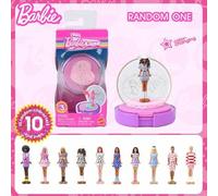 Shein 1 pieza Mattel Caja ciega con personaje aleatorio con licencia oficial Barbie Mini Barbie Land Fashionistas Muñecas de 1.5 pulgadas en compacto de per