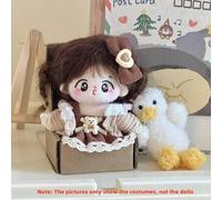 Shein 1 pieza Mini Accesorios de Ropa, Adecuado para Muñecas de Altura de 10-15cm, Última Moda Secreta, Súper Lindo Conjunto de Falda Tirantes y Adorable At