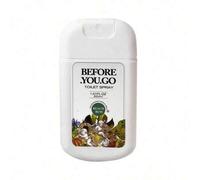 Shein 1 pieza Mini Spray para el Inodoro Antes de Ir, Atomizador de Bolsillo de 30ml/1.01 Onzas, Ambientador de Viaje - Aroma a Coco, Limón, Bergamota y Pom