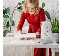 Shein 1 pieza Mini tabla de planchar con patas plegables, adecuada para cuellos y puños, mini tabla de planchar, otras herramientas y accesorios de costura,