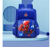 Shein 1 pieza Mochila de dibujos animados de Marvel Spider-Man, estampado lindo de Spider-Man, mochila casual de gran capacidad y peso ligero, con bolsillo