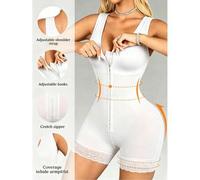 Shein 1 pieza Moldeador corporal completo para mujer, adecuado para yoga y uso diario, diseño minimalista, control abdominal cómodo, levantamiento de cintur