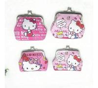 Shein 1 pieza Monedero mini creativo de Hello Kitty de Sanrio, bolsa de almacenamiento mini con cremallera, billetera pequeña