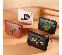Shein 1 pieza Monedero, portador de tarjetas, bolsa de almacenamiento, bolsa pequeña con temática de Harry Potter, adecuado para la temporada de regreso a c