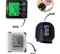 Shein 1 pieza Monitor de presión arterial portátil de muñeca, medición de frecuencia cardíaca, pulso y presión arterial de alta precisión con un solo clic,