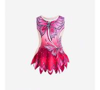 Shein 1 pieza Mono elegante y cómodo sin mangas de punto para niñas/niñas jóvenes, adecuado para deportes, gimnasia, baile, entrenamiento en interiores, act