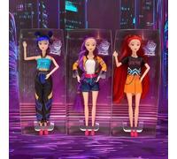 Shein 1 pieza Muñeca de Grupo de Caza de Brujas, Equipo de Caza de Demonios, Escuadrón de Caza de Diablos K-POP, Figura de Vinilo Zoey, Figura de Acción Col