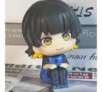 Shein 1 pieza Muñeco de peluche de personaje negro y morado del anime Blue Lock - Figura decorativa de escritorio coleccionable, regalo perfecto para Hallow