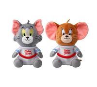 Shein 1 pieza Muñeco de peluche lindo de 20cm de Tom y Jerry disfrazado de astronauta espacial, accesorio de la película de anime, regalo de Navidad para ni